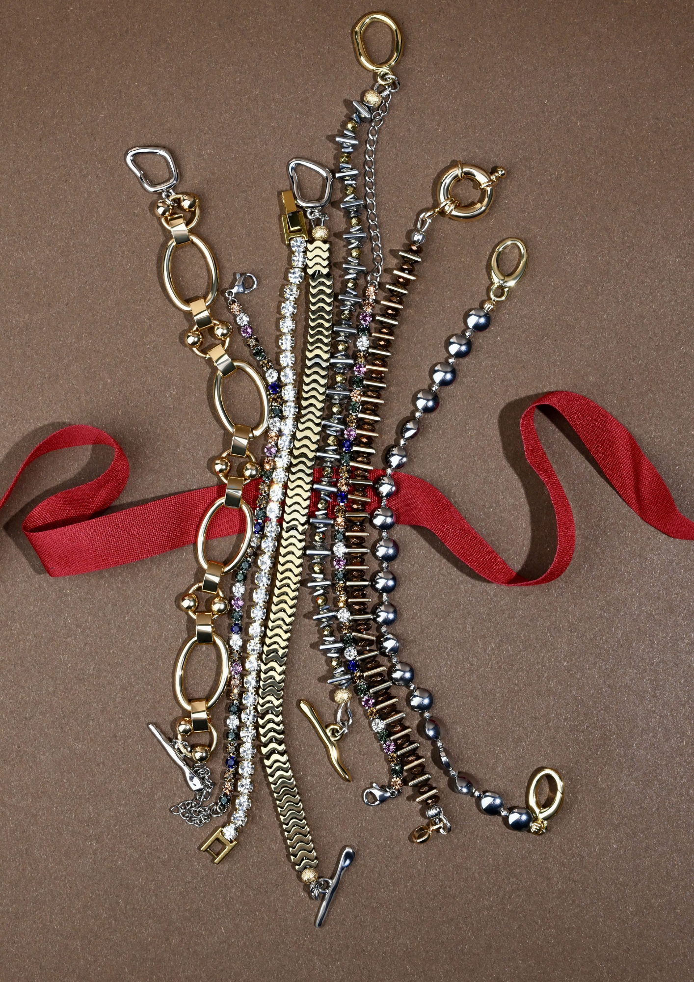 RUDO HEMATITO APYRANKĖ GYVATĖLĖ ,,Sia''